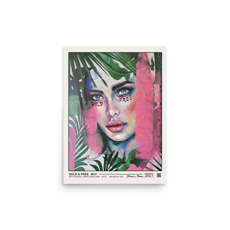 JUNGLE / WILD AND FREE - Poster