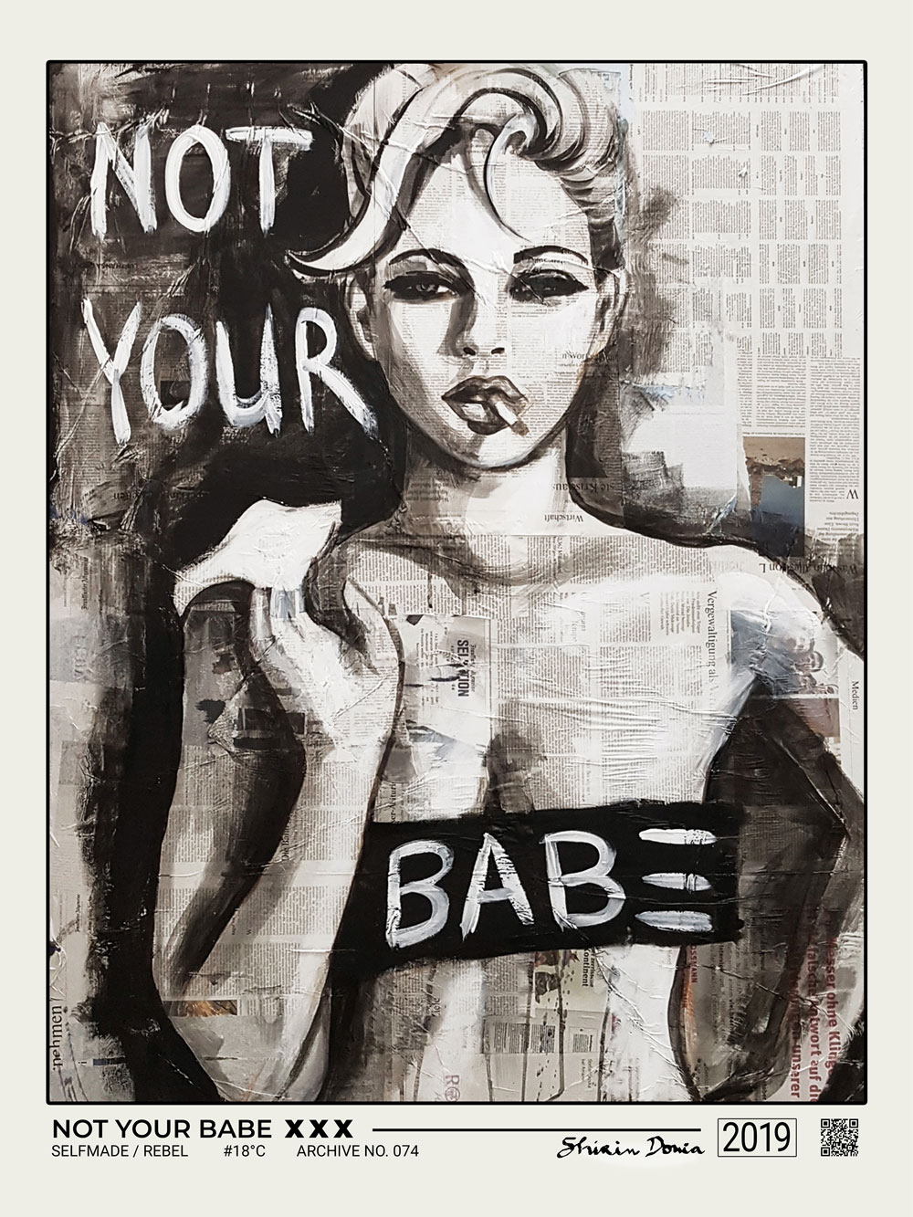 NOT YOUR BABE - Poster