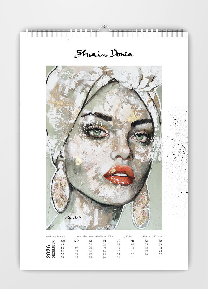 ART-KALENDER 2026 - Set