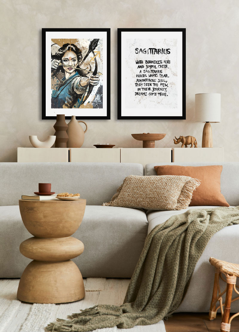 sternzeichen schütze poster
