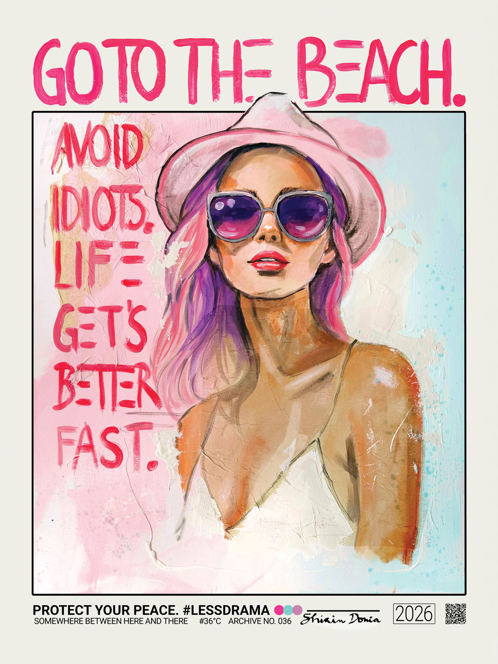 PROTECT YOUR PEACE. #LESSDRAMA - Poster
