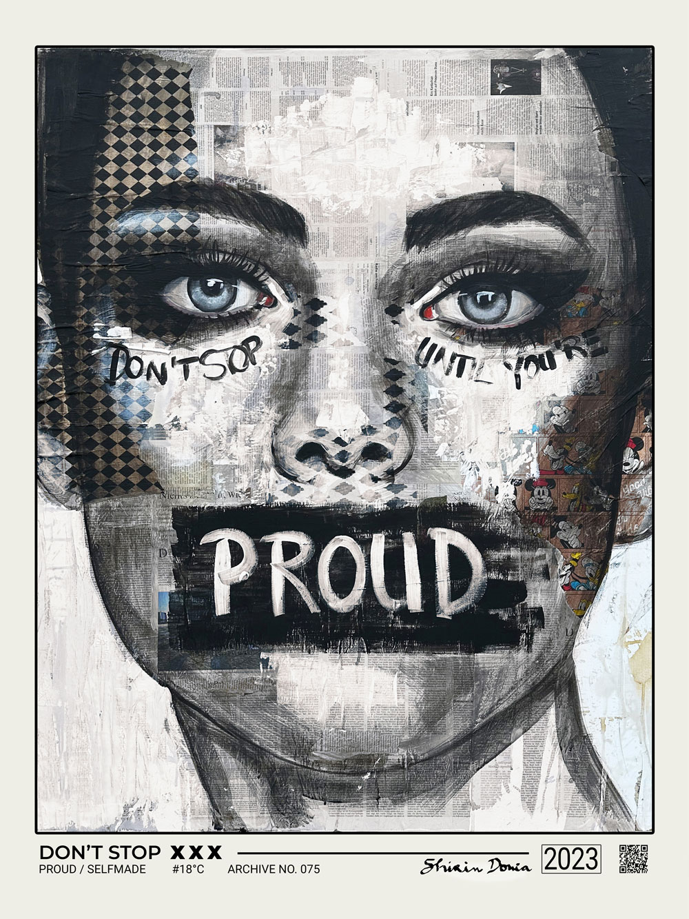 PROUD / DON'T STOP - Poster