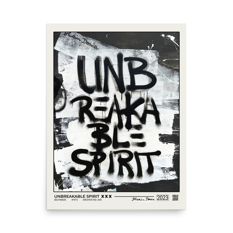 UNBREAKABLE SPIRIT - Poster