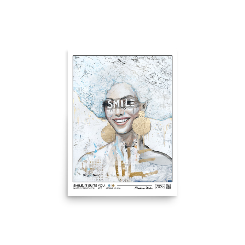 Smile. It suits you. - Poster