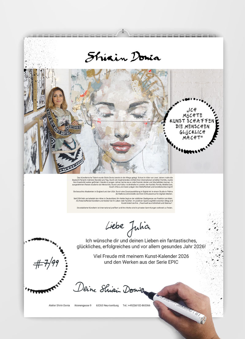 ART-KALENDER 2026 - Set