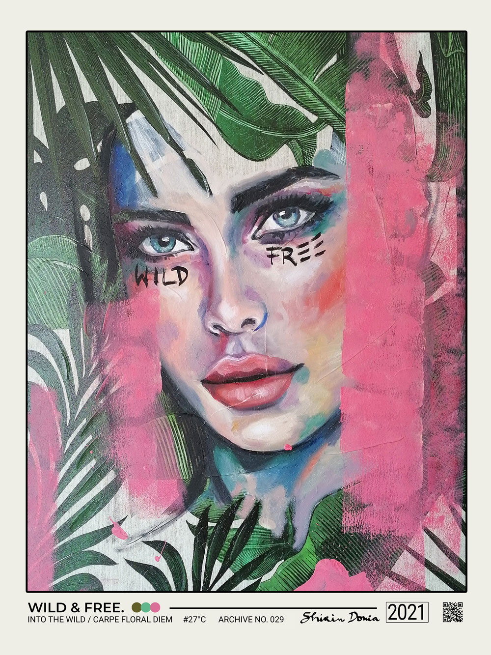 JUNGLE / WILD AND FREE - Poster