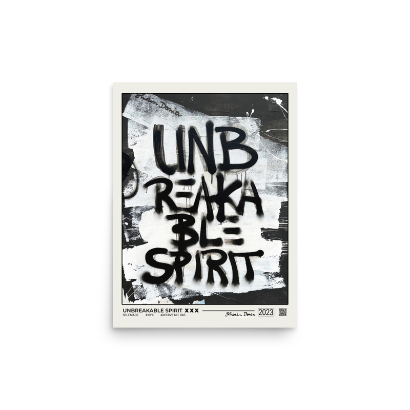UNBREAKABLE SPIRIT - Poster