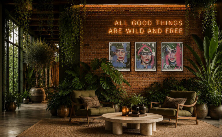Into the Wild collection, art prints by Shirin Donia