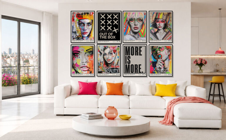 More Is More collection, art prints by Shirin Donia