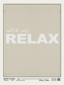 NOTE TO SELF