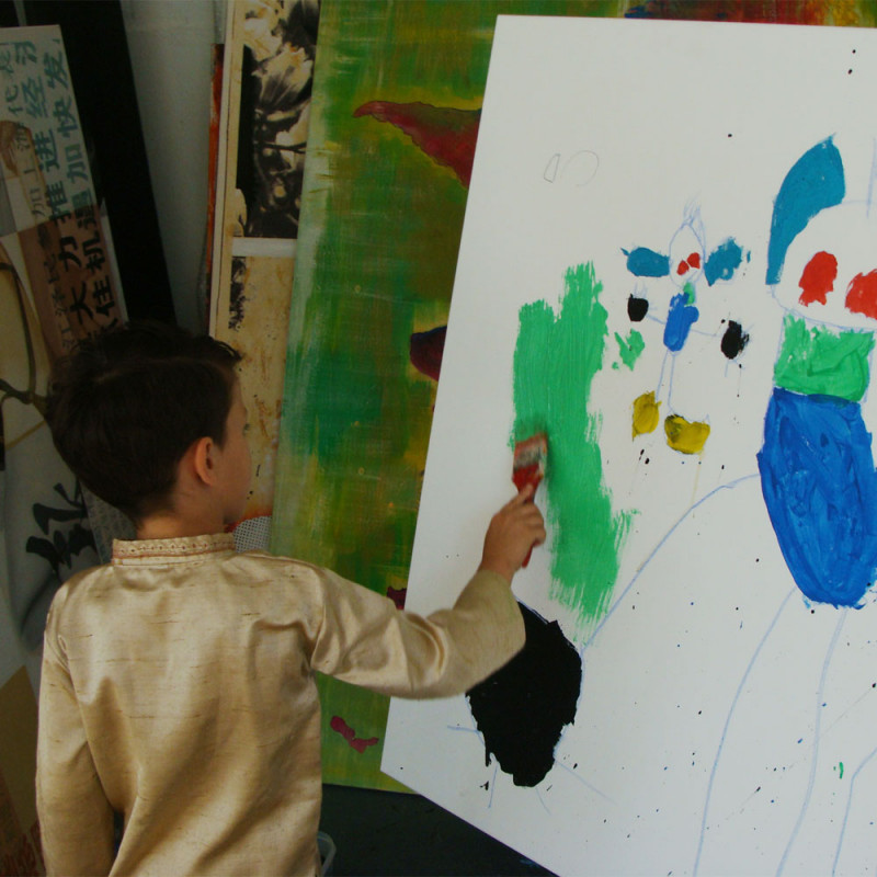 My Colorful Family of Artists