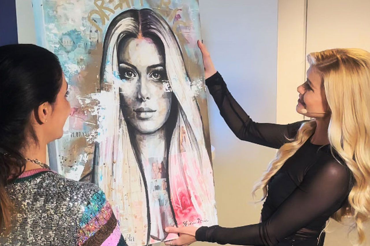 Kunst für Pamela Reif