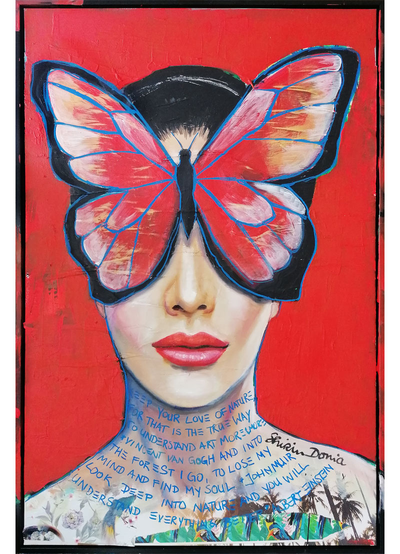 RED BUTTERFLY