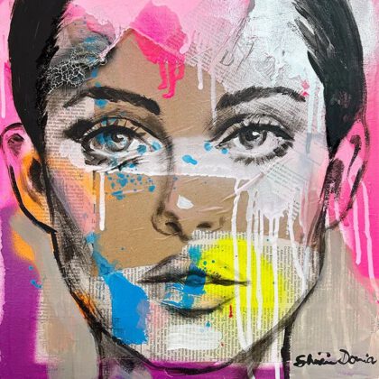AWARENESS handveredelter Print, Motiv