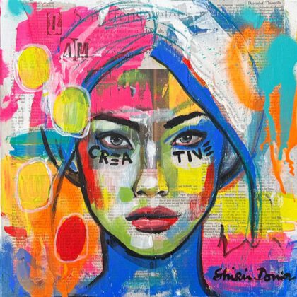 CREATIVE handveredelter Print, Motiv