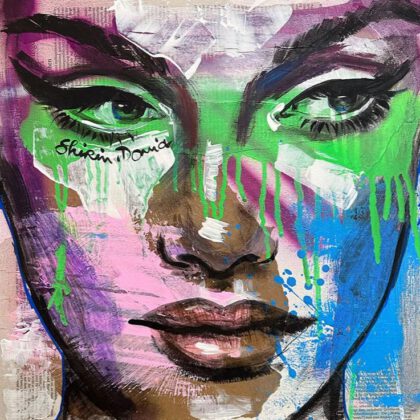 DAYDREAM handveredelter Print, Motiv