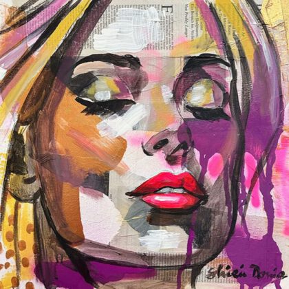 DREAMING handveredelter Print, Motiv