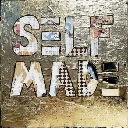 SELFMADE handveredelter Print, Motiv