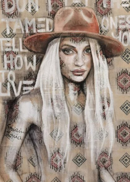 TAMED handveredelter Print, Motiv
