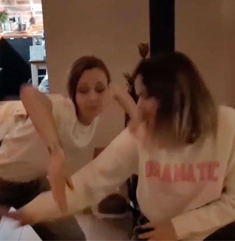 Shirin Donia dancing