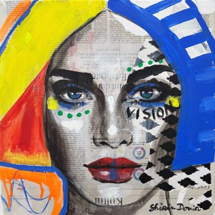 VISION handveredelter Print, Motiv